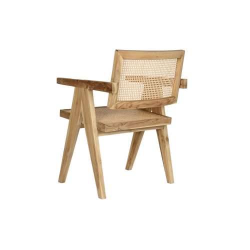 Blagavaonska stolica DKD Home Decor Prirodno Tikovina Ratan (58 x 56 x 82 cm) Cijena