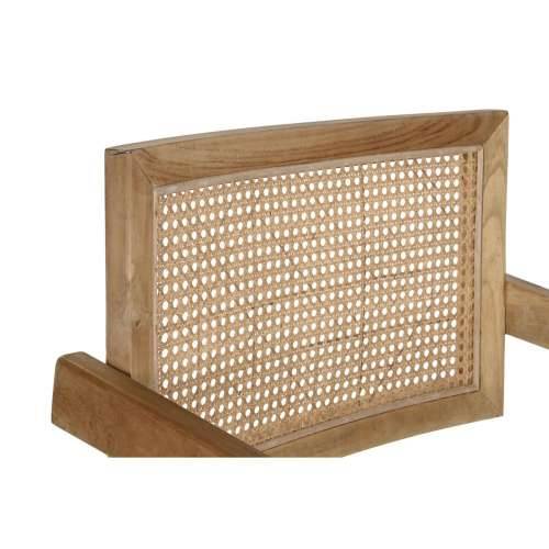 Blagavaonska stolica DKD Home Decor Prirodno Tikovina Ratan (58 x 56 x 82 cm) Cijena