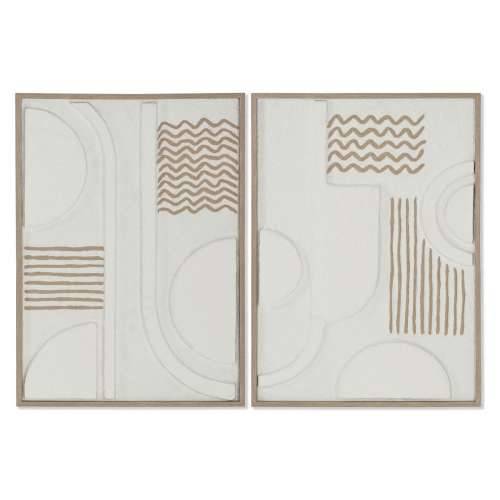 Slika Home ESPRIT Apstraktno gradski 50 x 4 x 70 cm (2 kom.) Cijena