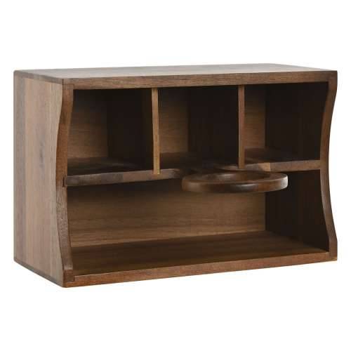 Košara za pribor za jelo Home ESPRIT Prirodno Drvo akacije 21 x 14,5 x 22 cm Cijena