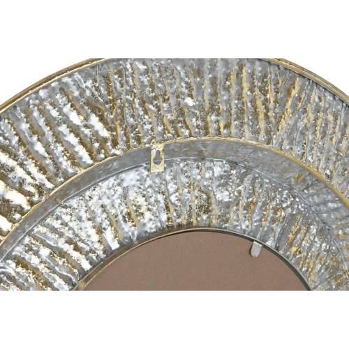 Zidno ogledalo Home ESPRIT zlatan Metal Kristal moderan 78 x 4,5 x 78 cm Cijena