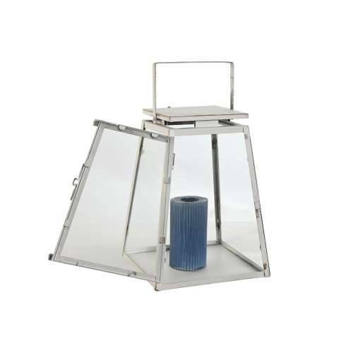 Lanterne Home ESPRIT Bijela zlatan Metal Kristal moderan 26 x 26 x 38,5 cm (2 Dijelovi) Cijena