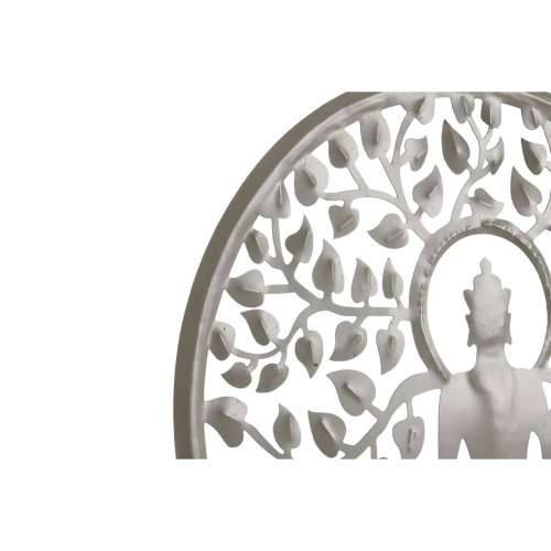 Decorațiune Suspendată Home ESPRIT Plava Bijela Siva Roza Željezo drvo Buda Orijentalno 33 x 1 x 77 cm (4 kom.) Cijena