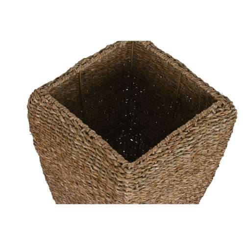 Set žardinjera Home ESPRIT Prirodno Metal Prirodno vlakno 40 x 40 x 70 cm (3 Dijelovi) Cijena