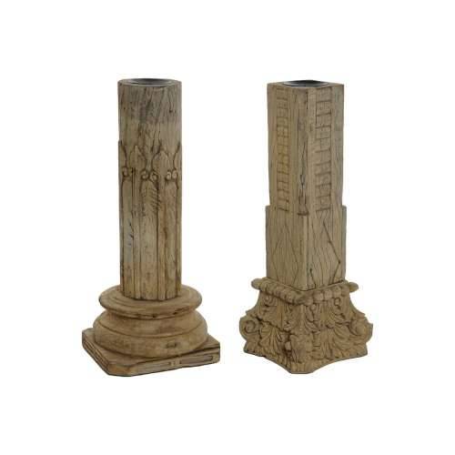 Ukrasna figura Home ESPRIT Smeđa Stupac 30 x 30 x 75 cm Cijena