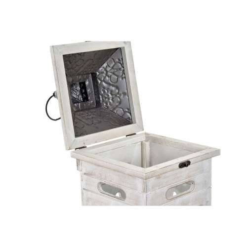 Lanterne Home ESPRIT Bijela Kristal Jela Etnički Arap 26 x 26 x 66 cm (2 Dijelovi) Cijena