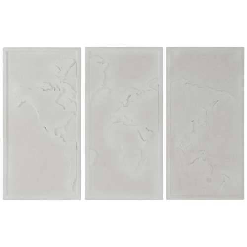 Zidni Ukras Home ESPRIT Bijela moderan Karta Svijeta 180 x 4 x 120 cm (3 Dijelovi) Cijena