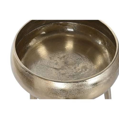 Tegla za biljke Home ESPRIT zlatan Aluminij moderan 35,5 X 35,5 X 77 cm Cijena