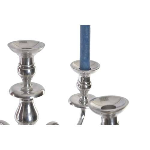 Svijećnjak Home ESPRIT Srebrna Aluminij kromirano 42 x 42 x 70 cm Cijena