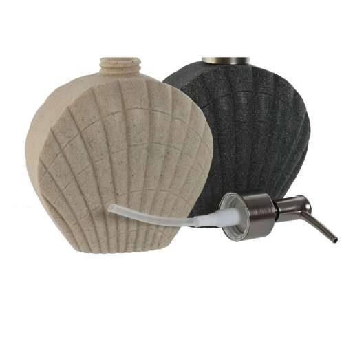 Dozator za Sapun Home ESPRIT Siva Krema Smola Polietilen 12 X 6 X 16,5 cm (2 kom.) Cijena