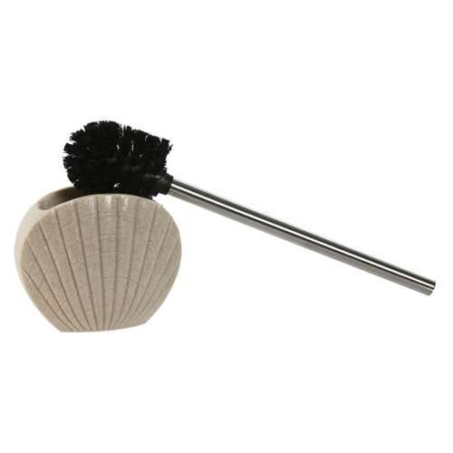 WC Četka Home ESPRIT Siva Krema Smola Nehrđajući Čelik 13,5 X 10 X 37 cm (2 kom.) Cijena
