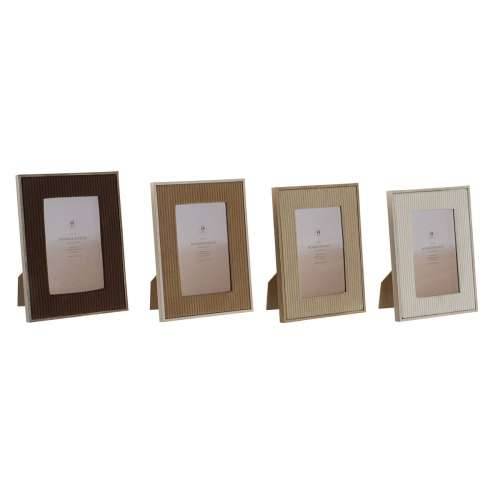 Okvir za sliku Home ESPRIT Smeđa Bež Baršun Kristal moderan 19 x 2 x 24 cm (4 kom.) Cijena