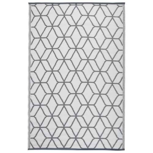 Esschert Design vanjski tepih 180 x 121 cm sivo-bijeli OC25 Cijena