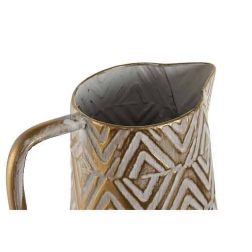 Vrč Home ESPRIT Bijela zlatan Metal moderan 24,5 X 24,5 X 66 cm Cijena