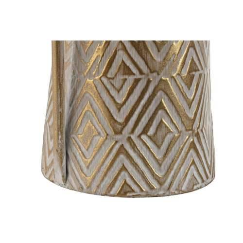 Vrč Home ESPRIT Bijela zlatan Metal moderan 19,5 X 19,5 X 53 cm Cijena