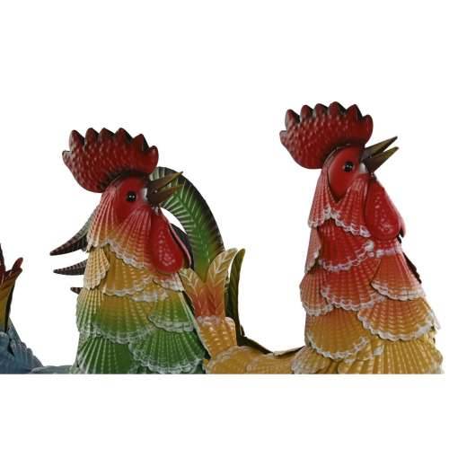 Ukrasna figura Home ESPRIT Pisana Pijetao 39,5 X 15 X 42 cm (2 kom.) Cijena