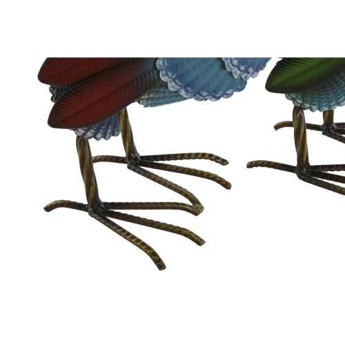 Ukrasna figura Home ESPRIT Pisana Pijetao 39,5 X 15 X 42 cm (2 kom.) Cijena