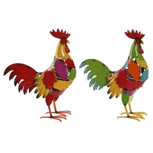 Ukrasna figura Home ESPRIT Pisana Pijetao 37 X 15,5 X 44,5 cm (2 kom.) Cijena