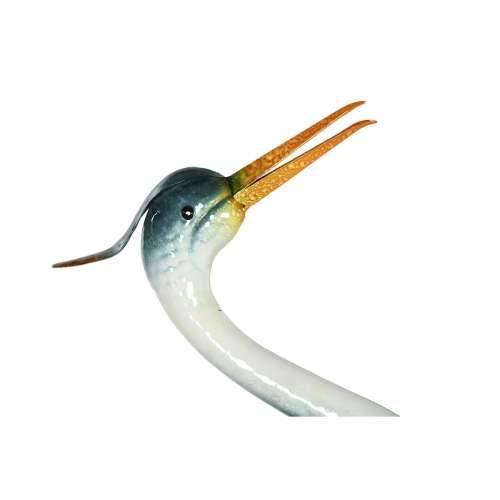 Ukrasna figura Home ESPRIT Rumena Plava Bijela Orijentalno Čaplja 41 X 18,5 X 104,5 cm (2 kom.) Cijena