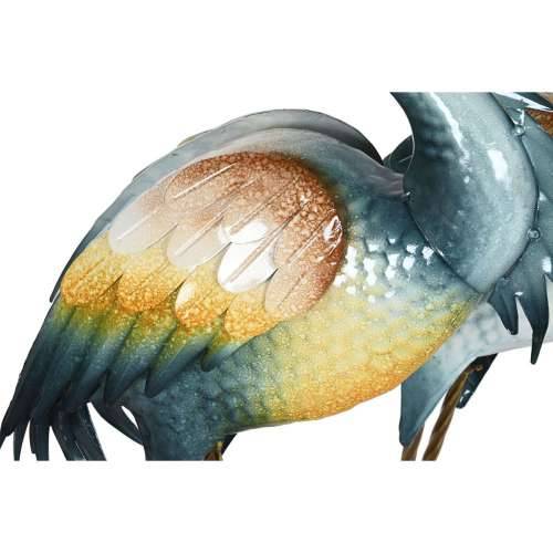 Ukrasna figura Home ESPRIT Rumena Plava Bijela Orijentalno Čaplja 41 X 18,5 X 104,5 cm (2 kom.) Cijena