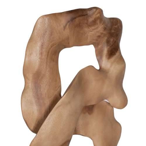Ukrasna figura Home ESPRIT Crna Prirodno 44 X 26 X 93 cm Cijena