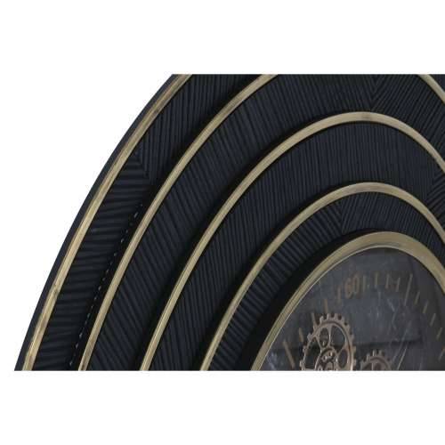 Zidni sat Home ESPRIT Crna zlatan Metal Kristal 108 X 8,5 X 108 cm Cijena