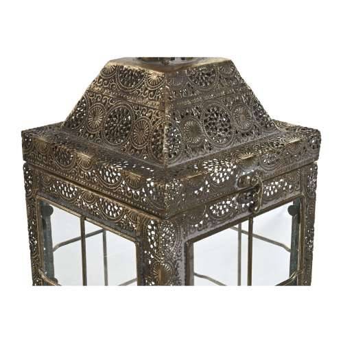 Lanterne Home ESPRIT zlatan Metal Kristal Arap 26 x 26 x 53 cm (2 Dijelovi) Cijena