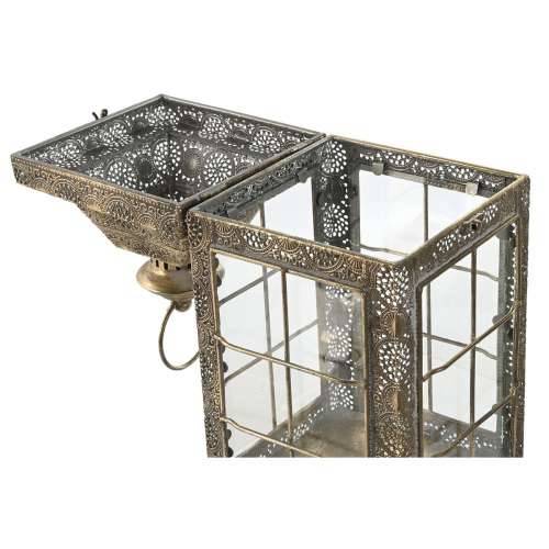 Lanterne Home ESPRIT zlatan Metal Kristal Arap 26 x 26 x 53 cm (2 Dijelovi) Cijena