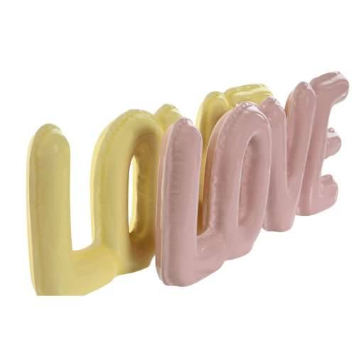 Ukrasna figura Home ESPRIT LOVE Rumena Roza Children’s 24 X 2,5 X 10 cm (2 kom.) Cijena
