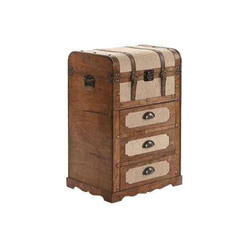 Ormarić s ladicama Home ESPRIT Smeđa Bež Alpino 45 x 35 x 71,5 cm Cijena