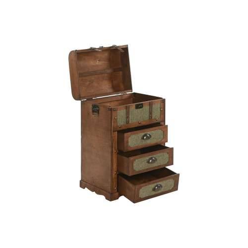 Ormarić s ladicama Home ESPRIT Zelena Pisana Tropsko 45 x 35 x 71,5 cm Cijena
