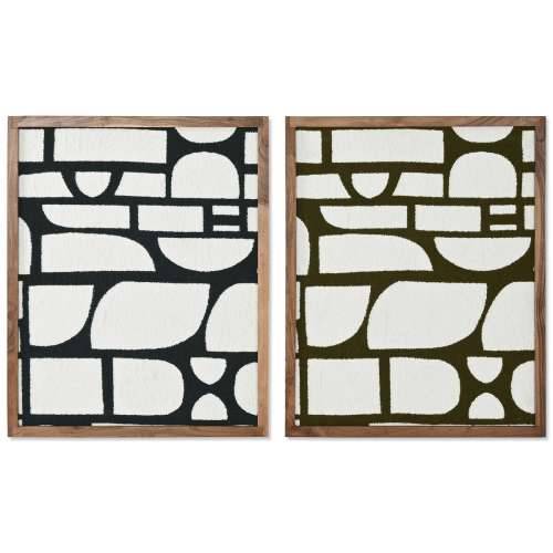 Slika Home ESPRIT Plava Zelena moderan 60 x 3 x 75 cm (2 kom.) Cijena