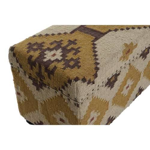 Škrinja Home ESPRIT Bež Horčica Pamuk 120 x 40 x 45 cm Cijena