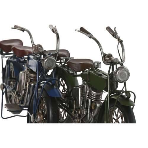 Ukrasna figura Home ESPRIT Plava Zelena Motorcikl Vintage 31 x 8 x 16 cm (2 kom.) Cijena