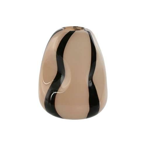Vrč Home ESPRIT Crna Krema Kristal moderan 23 x 23 x 28,5 cm Cijena