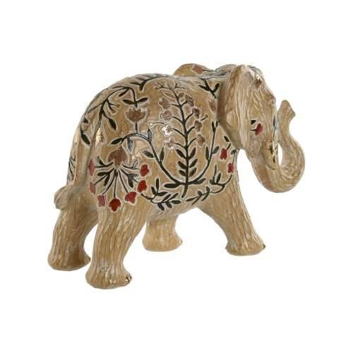 Ukrasna figura Home ESPRIT Pisana Slon 32,5 x 12,5 x 21 cm Cijena