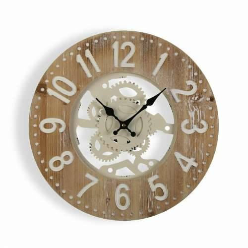 Zidni sat Versa 40 x 4,5 x 40 cm Metal Drvo MDF Cijena