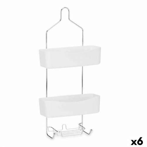 Kupaonska Polica Berilo W7072 - 382 Bijela Metal Plastika 28 x 60 x 14 cm (6 kom.) Cijena