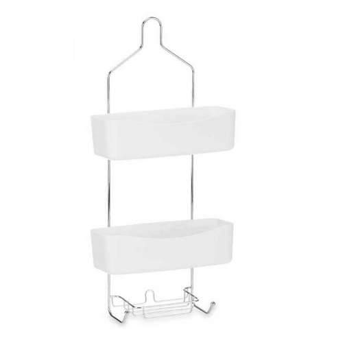 Kupaonska Polica Berilo W7072 - 382 Bijela Metal Plastika 28 x 60 x 14 cm (6 kom.) Cijena