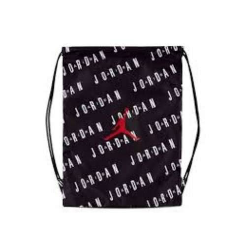 Torba-ruksak s Trakama Jordan AIR GYM SACK DRAWSTRING 9A0745 023 Crna Univerzalna veličina Cijena