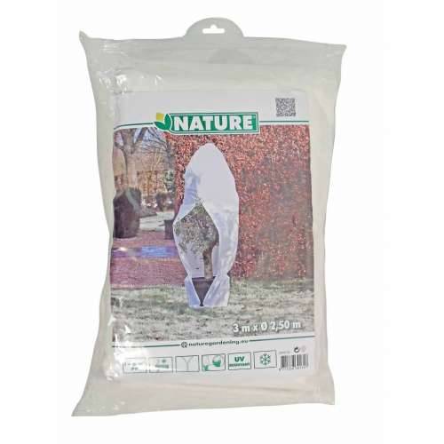 423510 Nature Winter Fleece Cover with Zip 70 g/m² White 2,5x2,5x3 m - Bijela 2.5 x 3 m 1 Cijena