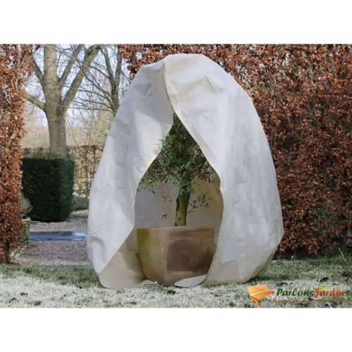 Nature zimski pokrov od flisa s patentom 70 g/m² bež 2 x 2,5 m - Bež 2 x 2.5 m 1 Cijena