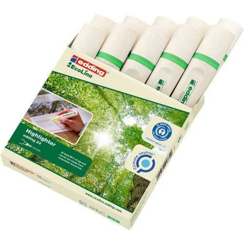 Fluorescentni Marker Edding EcoLine 24 Svetlozelený (10 kom.) Cijena