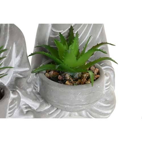Ukrasna Biljka Home ESPRIT Polietilen Cement Buda Orijentalno 10,5 x 8 x 16 cm (3 kom.) Cijena