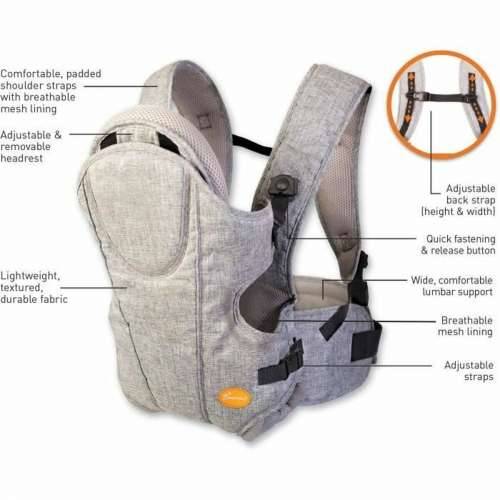 Nosiljka za bebu Dreambaby Oxford Siva + 3 godina 15 kg Cijena