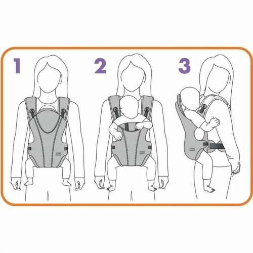 Nosiljka za bebu Dreambaby Oxford Siva + 3 godina 15 kg Cijena