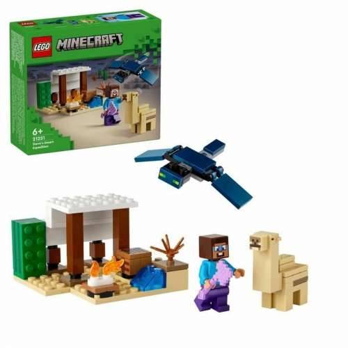 Igra Gradnje Lego 21251 Minecraft : Steve´s Desert Expedition Pisana Cijena