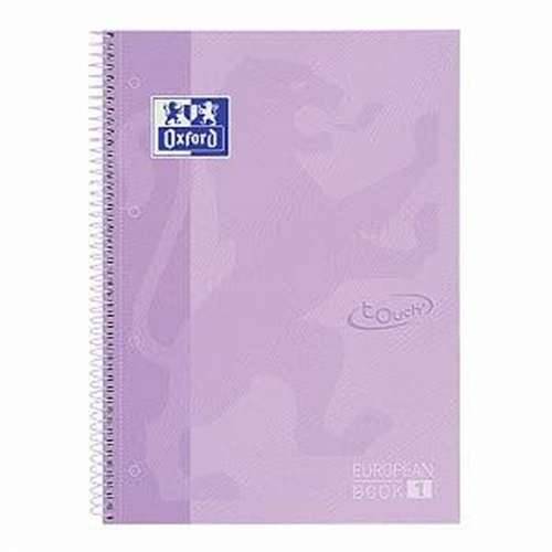 bilježnica Oxford EUROPEANBOOK 1 Lavanda Krem kolač A4+ 80 Listovi 5 Dijelovi (2 kom.) Cijena