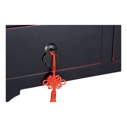 Ormarić s 3 ladice DKD Home Decor Crna 96 x 26 x 80 cm Cijena