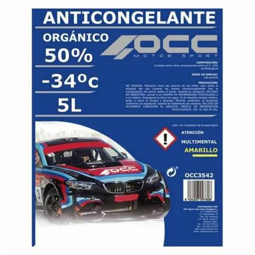 Antifriz OCC Motorsport 50% Organsko Rumena (5 L) Cijena